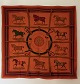 Hermès: silk scarf.