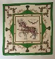 Hermès silk scarf"driving horses"